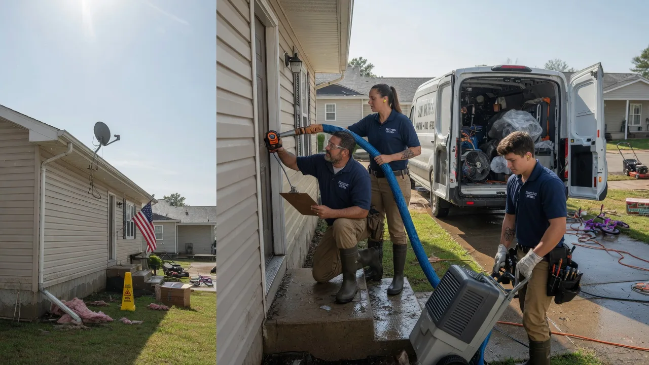 Ceiling Water Damage Restoration in Mckees Rocks, PA near me